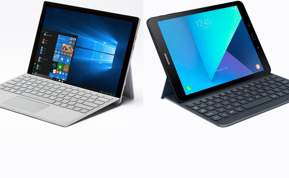Samsung Galaxy Tab S3 und Microsoft Surface Pro im Test
